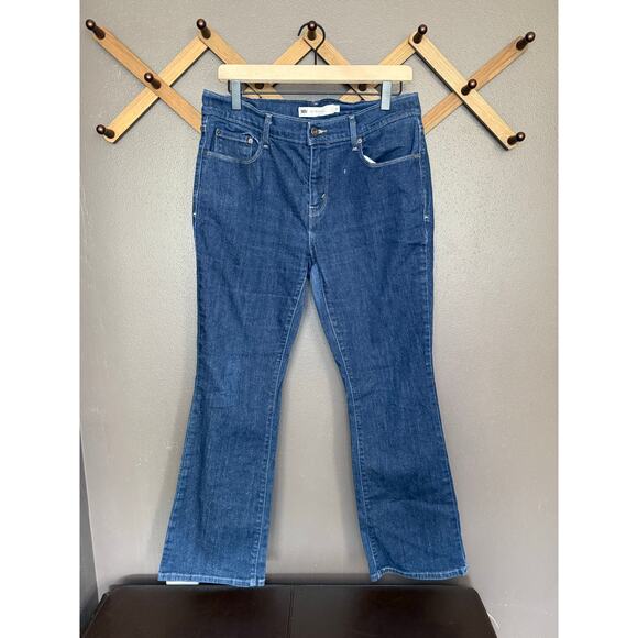 Levi’s 515 dark wash denim boot cut - Picture 1 of 7